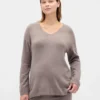 Jersey premamá CashSoft con cuello en V