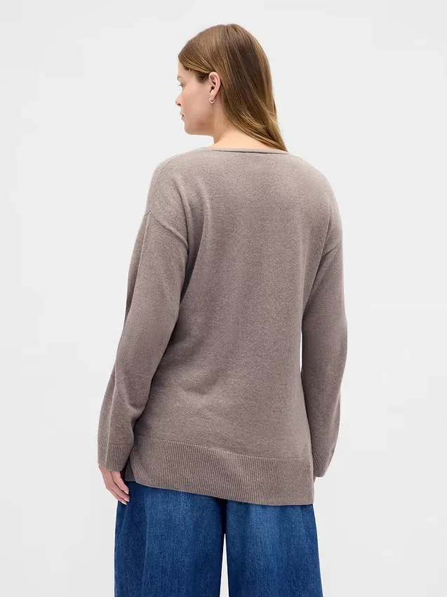 Jersey premamá CashSoft con cuello en V