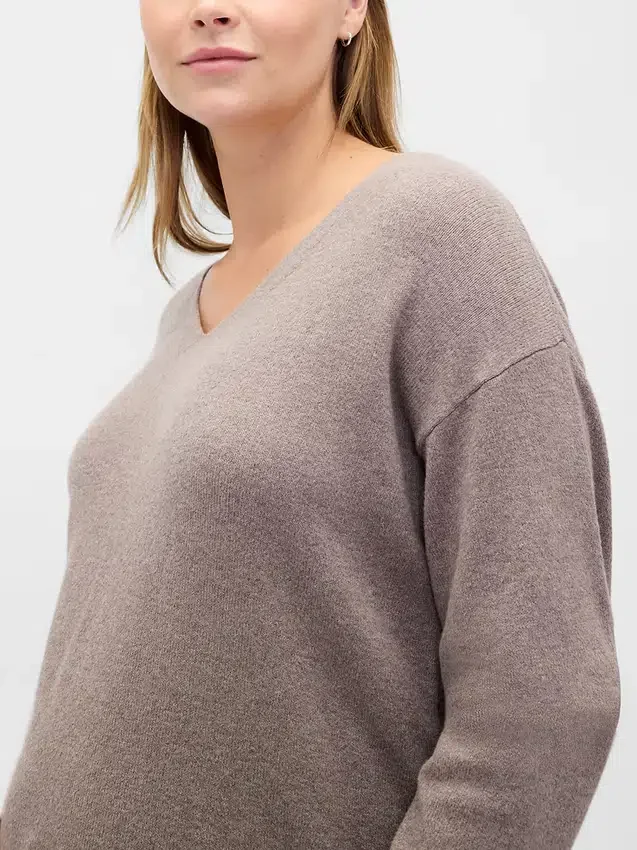 Jersey premamá CashSoft con cuello en V