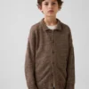 Jersey tipo polo holgado para niño