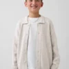 Jersey tipo polo holgado para niño