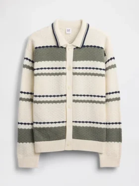 Jersey tipo polo holgado para niño