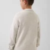 Jersey tipo polo holgado para niño