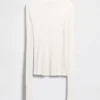 Jersey transparente de cuello alto