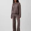 Jersey oversize de punto trenzado CashSoft