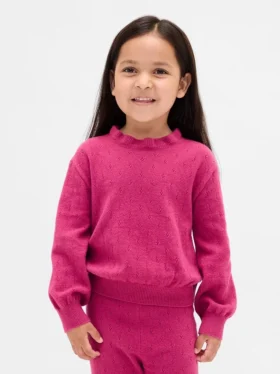 Jerséu «CashSoft» con punto calado para bebés y niños pequeños