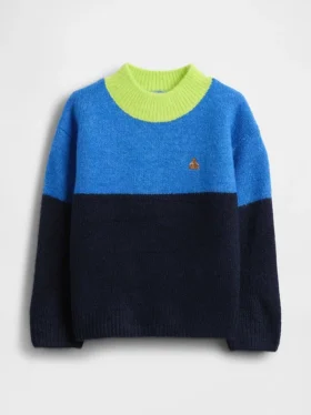 Jerséu con bloques de color para bebés y niños pequeños