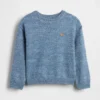 Jerséu de cuello redondo para bebés y niños