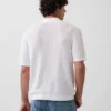 Jerséu de polo «Camp» de mezcla de lino