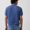 Jerséu de punto con cremallera y textura