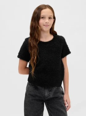 Jerséu de punto «Eyelash» para niños