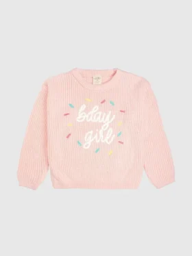 Jerséu de punto «Sweet Wink Birthday Girl Sprinkle»