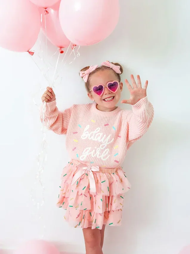 Jerséu de punto «Sweet Wink Birthday Girl Sprinkle»