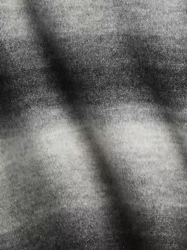Jerséu holgado de cuello redondo para niño con efecto «space-dye»