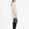 Jerséu mini de punto con cuello alto oversize