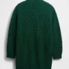Jerséu mini de punto con cuello alto oversize