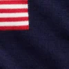 Jerséu oversize de ganchillo para niño con motivos «Americana»