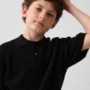 Jerséu polo holgado para niño