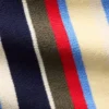 Jerséu sin mangas de punto de algodón 100 % a rayas con cuello halter
