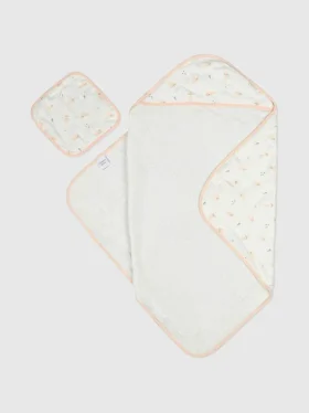 Juego de toalla con capucha «Bamboo Little Bunny»