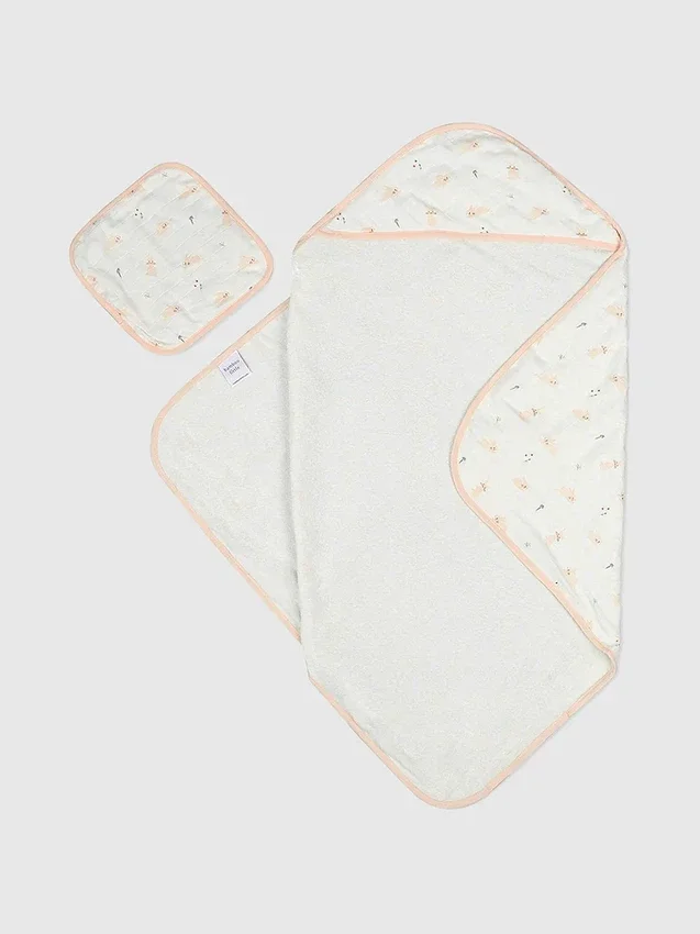 Juego de toalla con capucha «Bamboo Little Bunny»