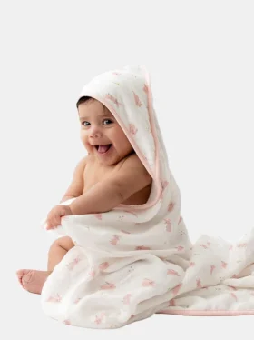 Juego de toalla con capucha «Bamboo Little Bunny»