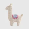 Juguete de llama hecho a ganchillo
