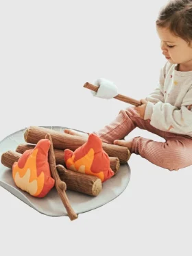 Juguete para niños pequeños «Campamento, hoguera y s’mores»