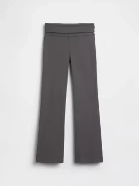 Leggings acampanados con doble vuelta para niños