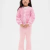 Leggings acampanados con forro cálido para bebés y niños pequeños