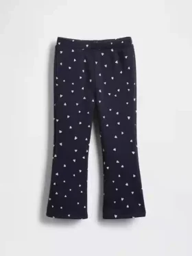 Leggings acampanados con forro cálido para bebés y niños pequeños
