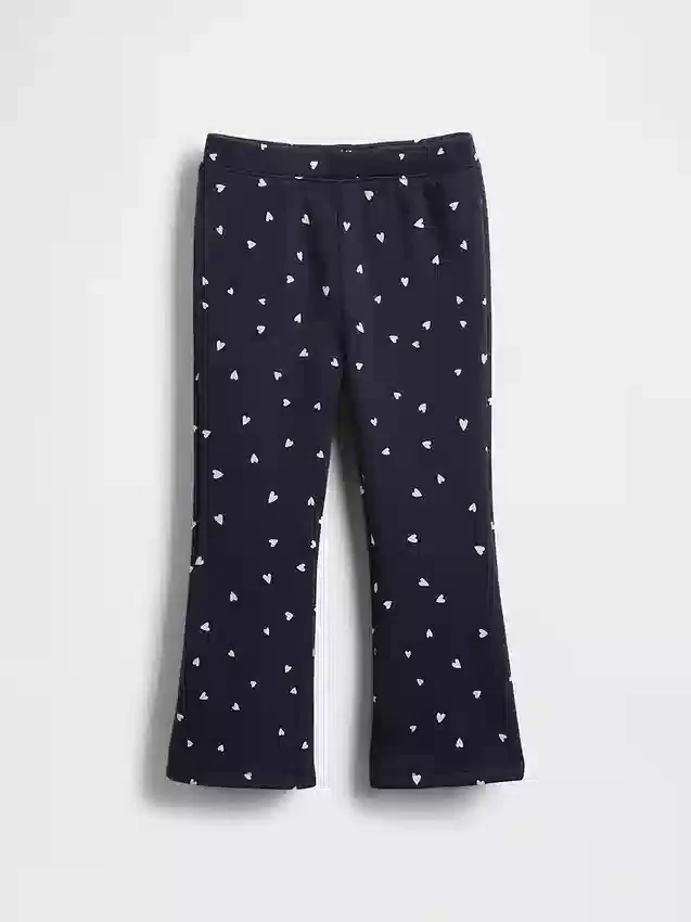 Leggings acampanados con forro cálido para bebés y niños pequeños