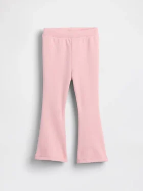 Leggings acampanados con forro cálido para bebés y niños pequeños