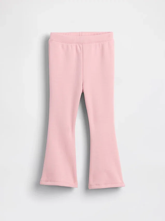 Leggings acampanados con forro cálido para bebés y niños pequeños