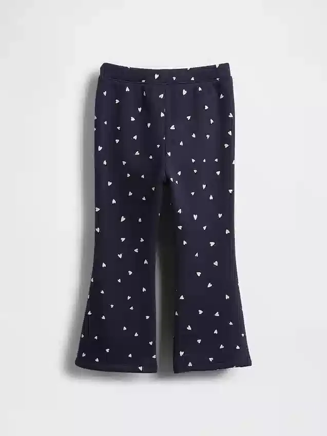 Leggings acampanados con forro cálido para bebés y niños pequeños