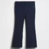 Leggings acampanados de punto acanalado para bebés y niños, combinables