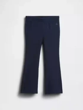 Leggings acampanados de punto acanalado para bebés y niños, combinables