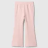 Leggings acampanados de punto acanalado para bebés y niños, combinables