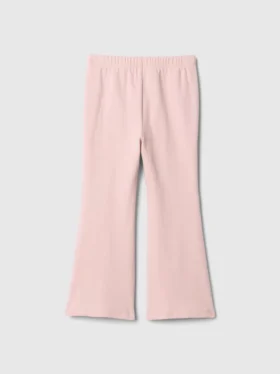 Leggings acampanados de punto acanalado para bebés y niños, combinables