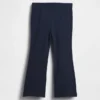 Leggings acampanados de punto acanalado para bebés y niños, combinables