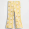 Leggings acampanados de punto acanalado para bebés y niños, combinables