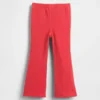 Leggings acampanados de punto acanalado para bebés y niños, combinables