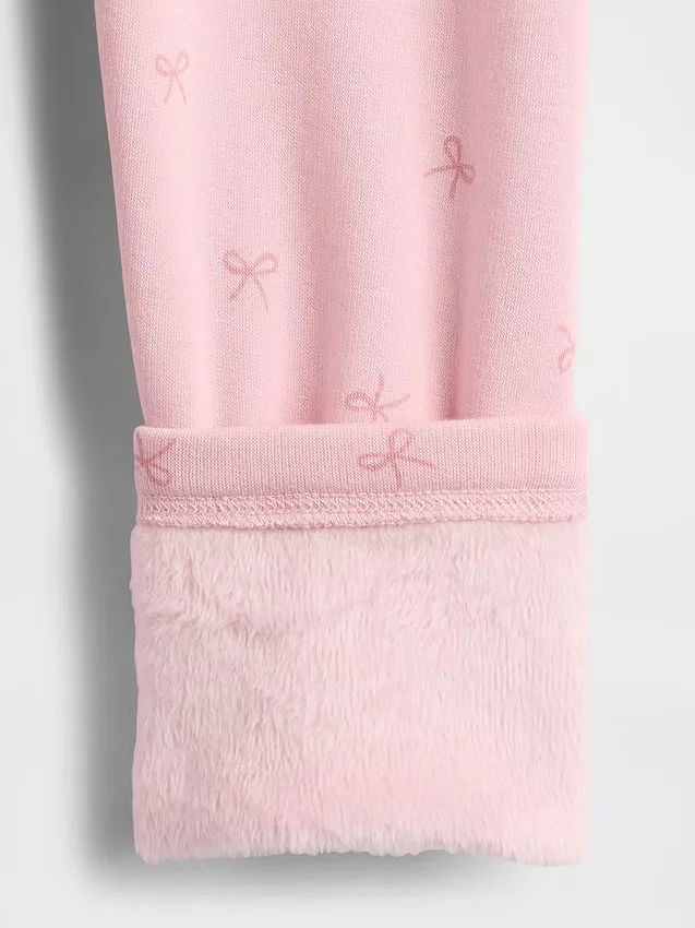 Leggings con forro cálido para bebés y niños pequeños
