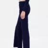 Leggings de pijama modernos con cintura doblada