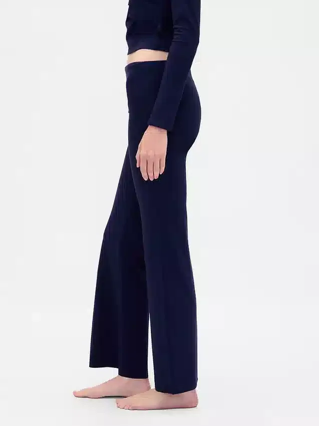 Leggings de pijama modernos con cintura doblada