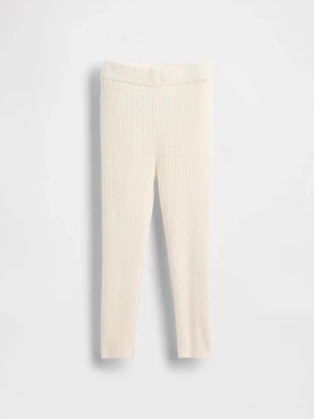Leggings de punto acanalado CashSoft para bebés y niños pequeños