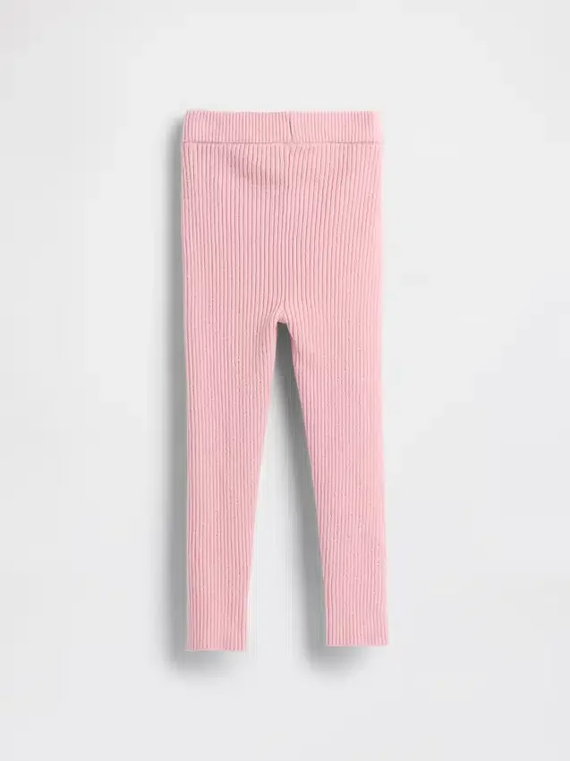 Leggings de punto acanalado CashSoft para bebés y niños pequeños