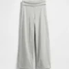 Leggings infantiles de pierna ancha con vuelta