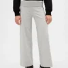 Leggings infantiles de pierna ancha con vuelta