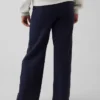 Leggings infantiles de pierna ancha con vuelta